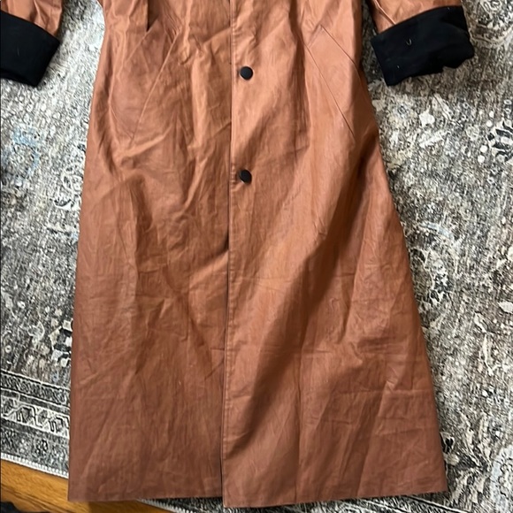 Winnie McGee Irish Linen Trench Coat - Picture 2 of 5